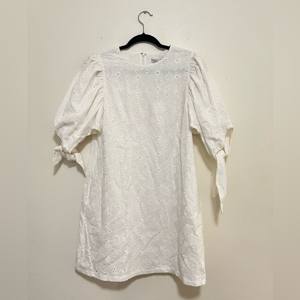 ❤️ NWT Anthropologie English Factory floral eyelet emboridered dress